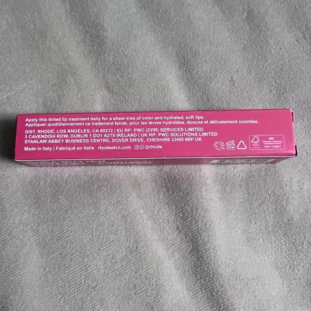 ✨ Rhode Peptide Lip Tint “Guava Spritz” 🍑 | Hailey Bieber Viral Lip Treatment